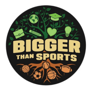 bigger than sports logo
